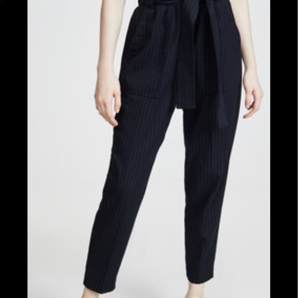 Stateside pinstripe paper bag pant - Picture 4 of 8